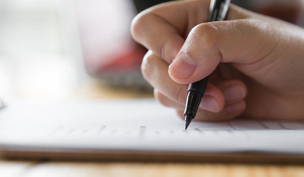 Hand writing In Journal hand-writing-paper-with-pen