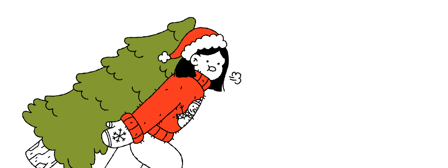 christmas lights banner