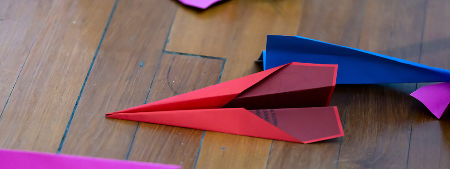Picture of paper airplanes
