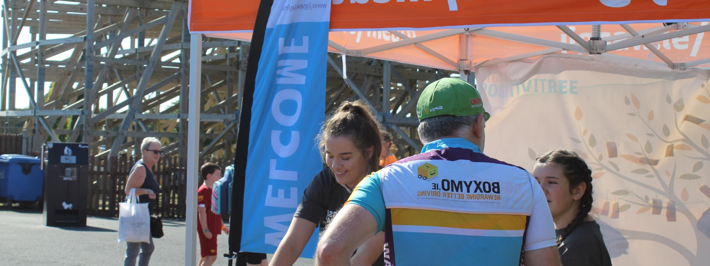 Young person looking at their phone